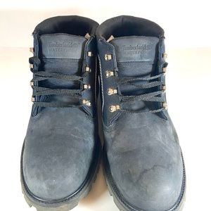 Timberland Campsite Chukka Boots Mens Size 14M Grey Leather Textile Outdoor